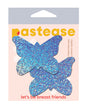 Pastease Premium Glitter Butterfly - Blue O/S by Pastease