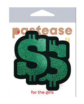 Pastease Premium Glitter Dollar Sign - Green O/S by Pastease