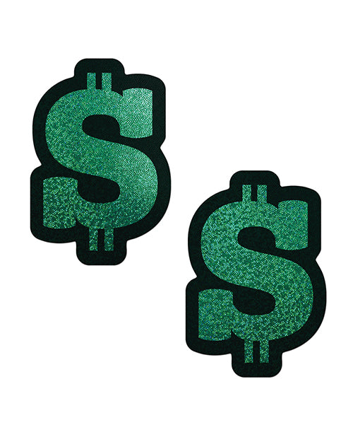 Pastease Premium Glitter Dollar Sign - Green O/S by Pastease