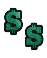 Pastease Premium Glitter Dollar Sign - Green O/S by Pastease