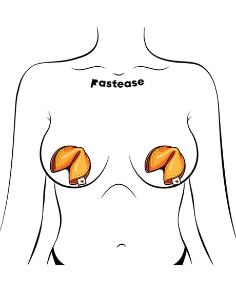 Pastease Sweet Golden Fortune Cookie - Tan O/S by Pastease