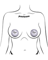 Pastease Titties Golf Ball - Black/White O/S by Pastease