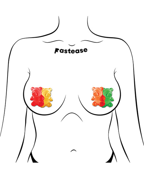 Pastease Gummy Bears - Multi-Color O/S by Pastease