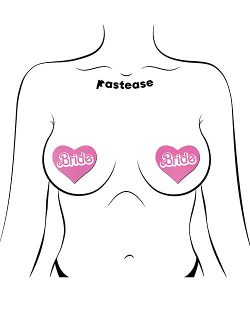 Pastease Premium Bride Heart - Pink O/S by Pastease