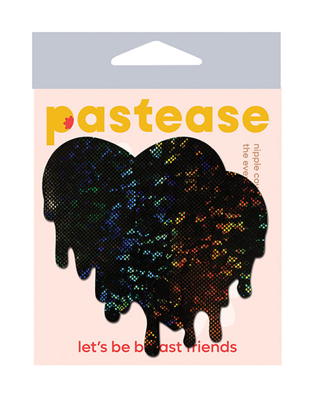 Pastease Premium Melty Heart - Black O/S by Pastease