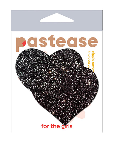 Pastease All Sparkle Heart - Black O/S by Pastease