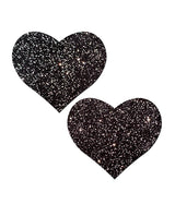 Pastease All Sparkle Heart - Black O/S by Pastease