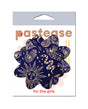 Pastease Midnight Celestial Sun & Moon Petal - Black/White O/S by Pastease