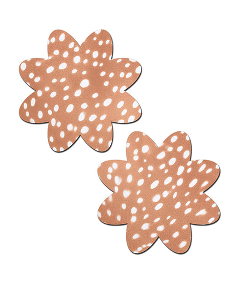 Pastease Woodland Fawn Petal Pasties — Light Brown, 3" x 3" One Size