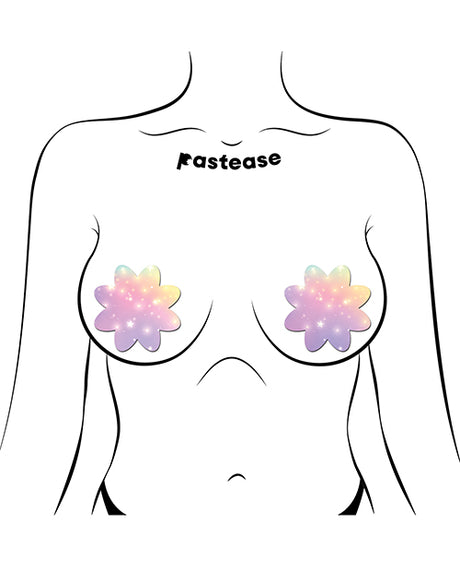 Pastease Dreamy Pastel Celestial Stars Petal - Multi-Color O/S by Pastease