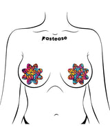 Pastease Neon Flowers Petal - Multi-Color O/S by Pastease