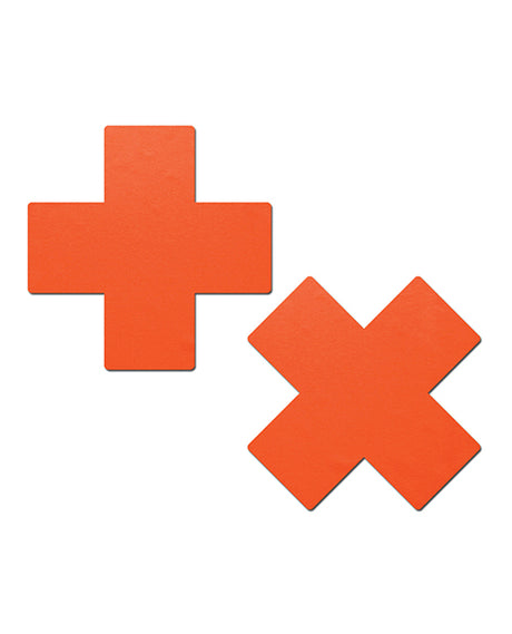 Pastease Basic Plus X Black Light Reactive - Neon Orange O/S by Pastease