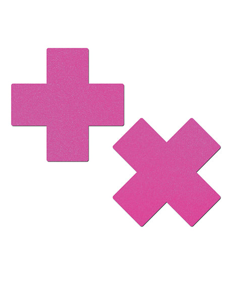 Pastease Basic Plus X Black Light Reactive - Neon Pink O/S by Pastease