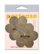 Pastease Pierced Flower Breast Petal w/Barbell Piercing - Nude O/S by Pastease