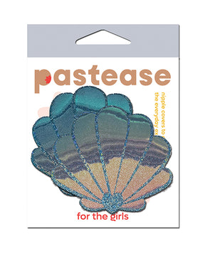 Pastease Opalescent Mermaid Shells - Seafoam Blue O/S by Pastease