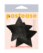 Pastease Premium Glitter Star - Black O/S by Pastease