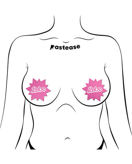 Pastease Babe Pink Sunburst Nipple Pasties — One Size