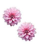 Pastease Tropical Dahlia Botanical Flower - Pink O/S by Pastease