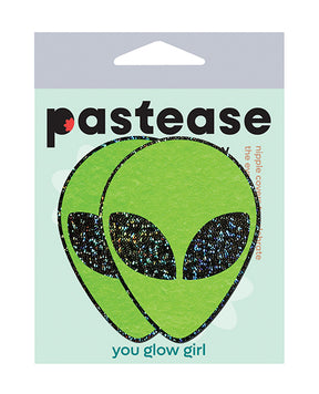Pastease Glitter Alien - Green O/S by Pastease
