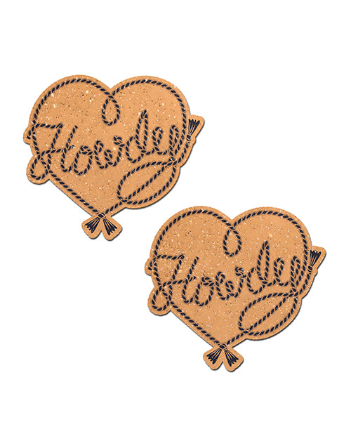 Pastease Howdy Rope Heart - Tan O/S by Pastease