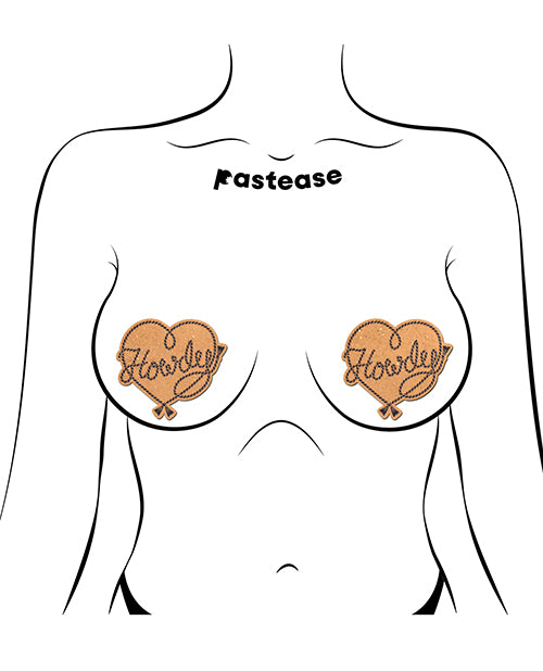 Pastease Howdy Rope Heart - Tan O/S by Pastease