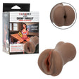 CalExotics Cherry Poppers The Teacher's Pet Masturbator — Brown, 4.25 x 2.5 in - SE0882993