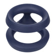 CalExotics Viceroy Dual Ring — Ultra-Soft Silicone Dual Cock Ring (1.25") - SE0432103