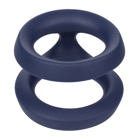 CalExotics Viceroy Dual Ring — Ultra-Soft Silicone Dual Cock Ring (1.25") - SE0432103