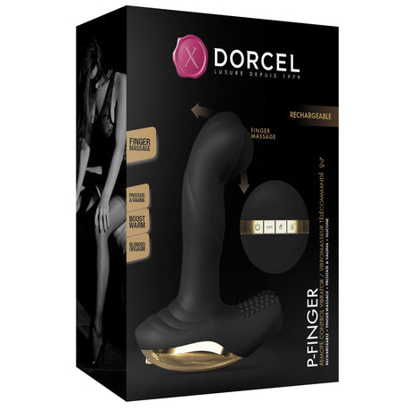 Dorcel P-Finger Remote-Control Anal Vibrator, Dual Motor - DL2431