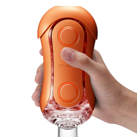 Tenga Flip Orb Sunset Orange Reusable Stroker - TN524