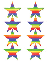 Pastease Mini Rainbow Stars - Pack of 8 O/S by Pastease