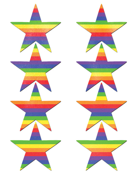Pastease Mini Rainbow Stars - Pack of 8 O/S by Pastease