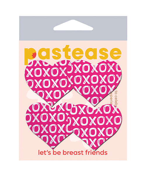 Pastease Petites XO Hearts - Pink O/S by Pastease