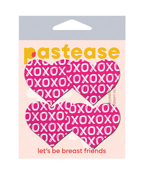 Pastease Petites XO Hearts - Pink O/S by Pastease