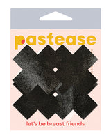 Pastease Premium Petites Liquid Cross - Black O/S Pack of 2 Pair by Pastease