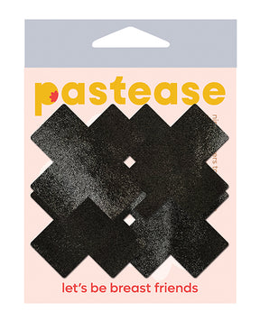 Pastease Premium Petites Liquid Cross - Black O/S Pack of 2 Pair by Pastease