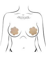 Pastease Reusable Suede Flower - Cream O/S by Pastease