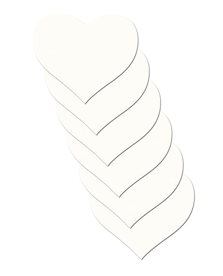 Pastease Refill Heart Double Stick Shapes - Pack of 3 O/S by Pastease