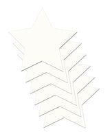 Pastease Refill Star Double Stick Shapes - Pack of 3 O/S by Pastease