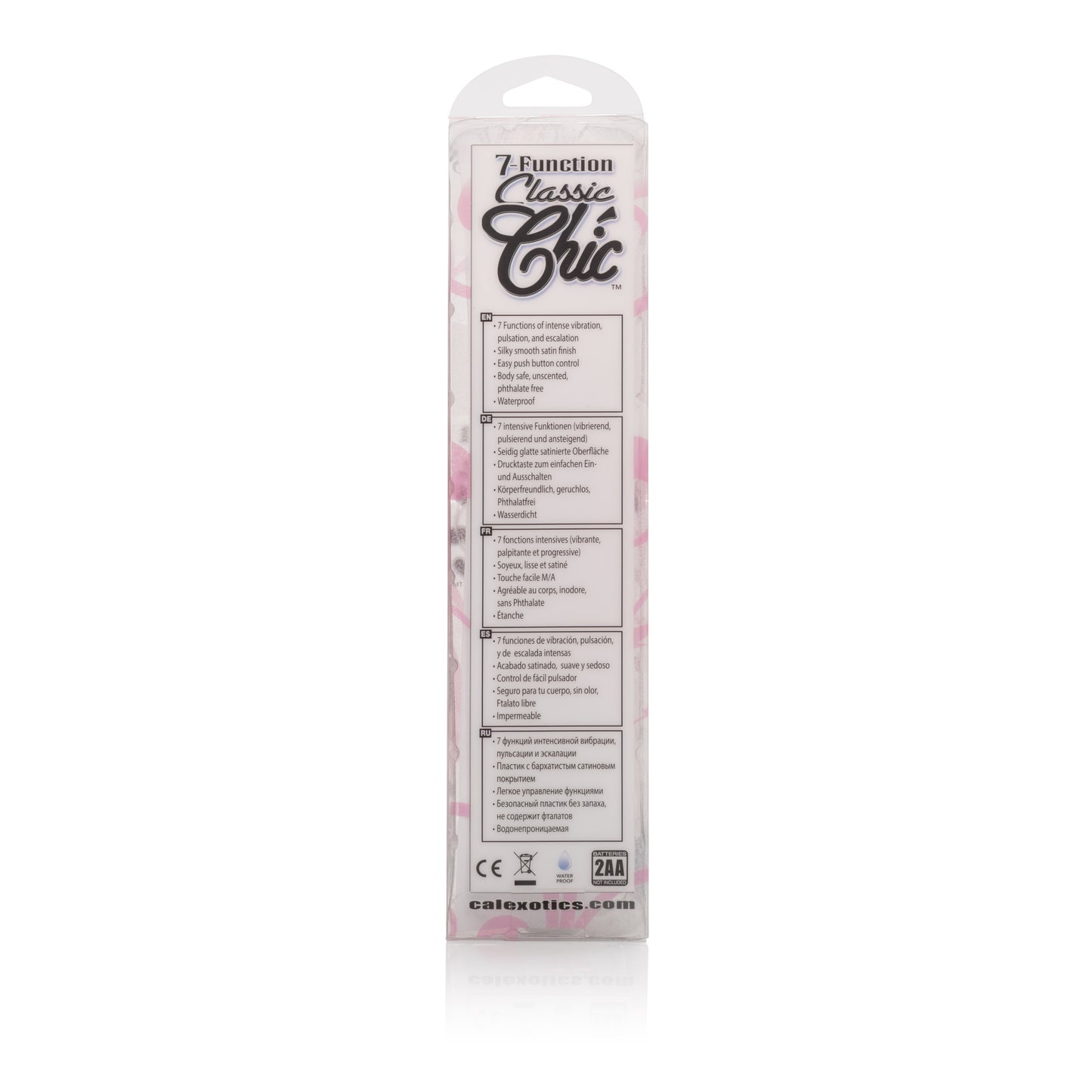 7 Function Classic Chic 6 Inches Vibe - Pink by CalExotics