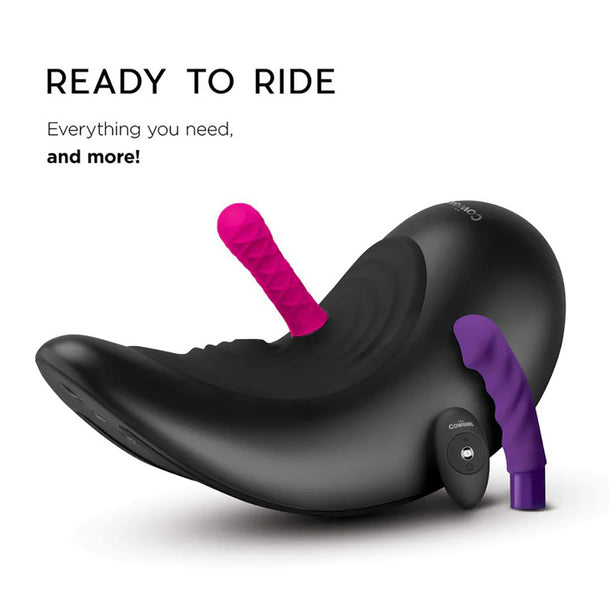 The Cowgirl Saddle Machine — 2 Attachments & Wireless Remote - TC7155