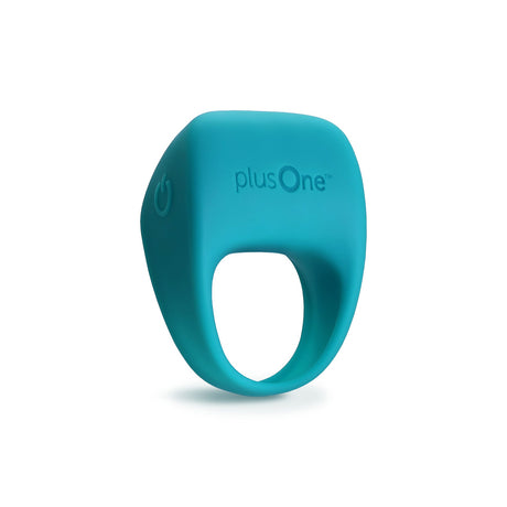 plusOne Vibrating Ring — Rechargeable Waterproof Silicone, 3.05 × 0.79 in - PO6701