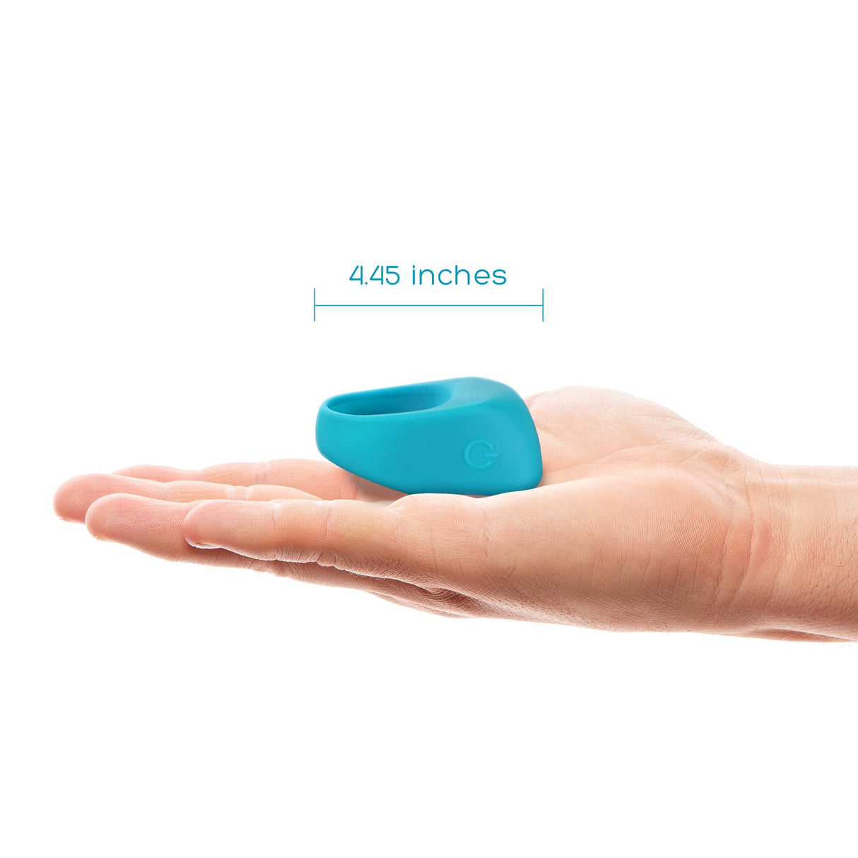 plusOne Vibrating Ring — Rechargeable Waterproof Silicone, 3.05 × 0.79 in - PO6701