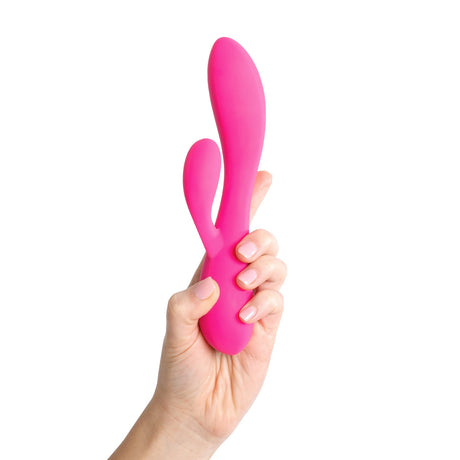 plusOne Dual Vibrating Massager — Silicone Dual-Motor Vibrator - PO6704