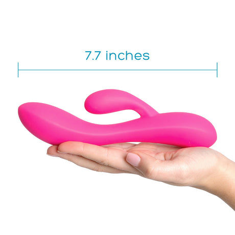 plusOne Dual Vibrating Massager — Silicone Dual-Motor Vibrator - PO6704