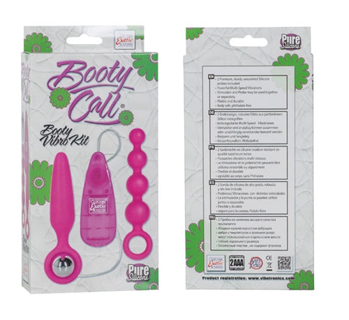 Booty Call Booty Vibro Kits - Pink by CalExotics