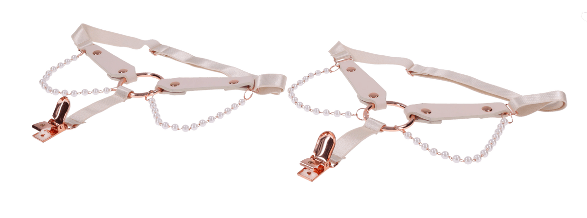 Peaches 'n CreaMe Pearl Garters