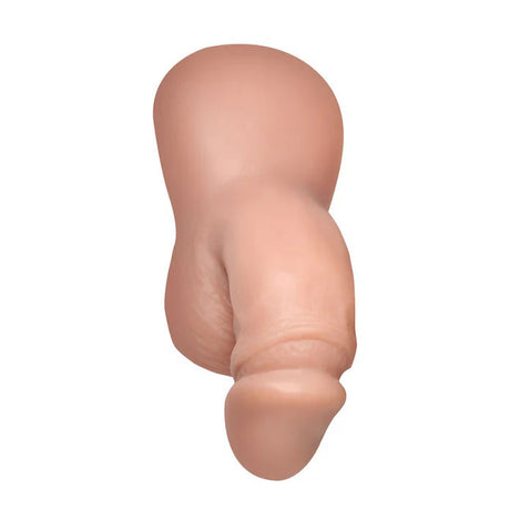 XR Brands 3.6-inch Silicone Packer Dildo — Light - SU-AH578-LIGHT