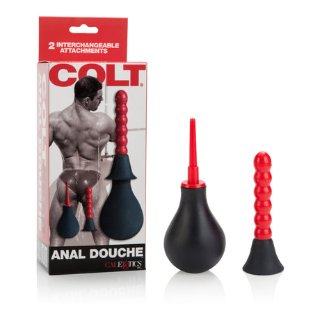CalExotics Colt Anal Douche — EZ Squeeze Bulb, Dual Tips - SE6875003