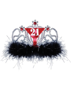 21st Birthday Flashing Tiara by Beistle